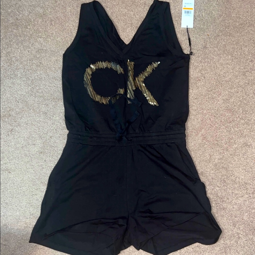 Calvin Klein size small shorts romper brand new with tags